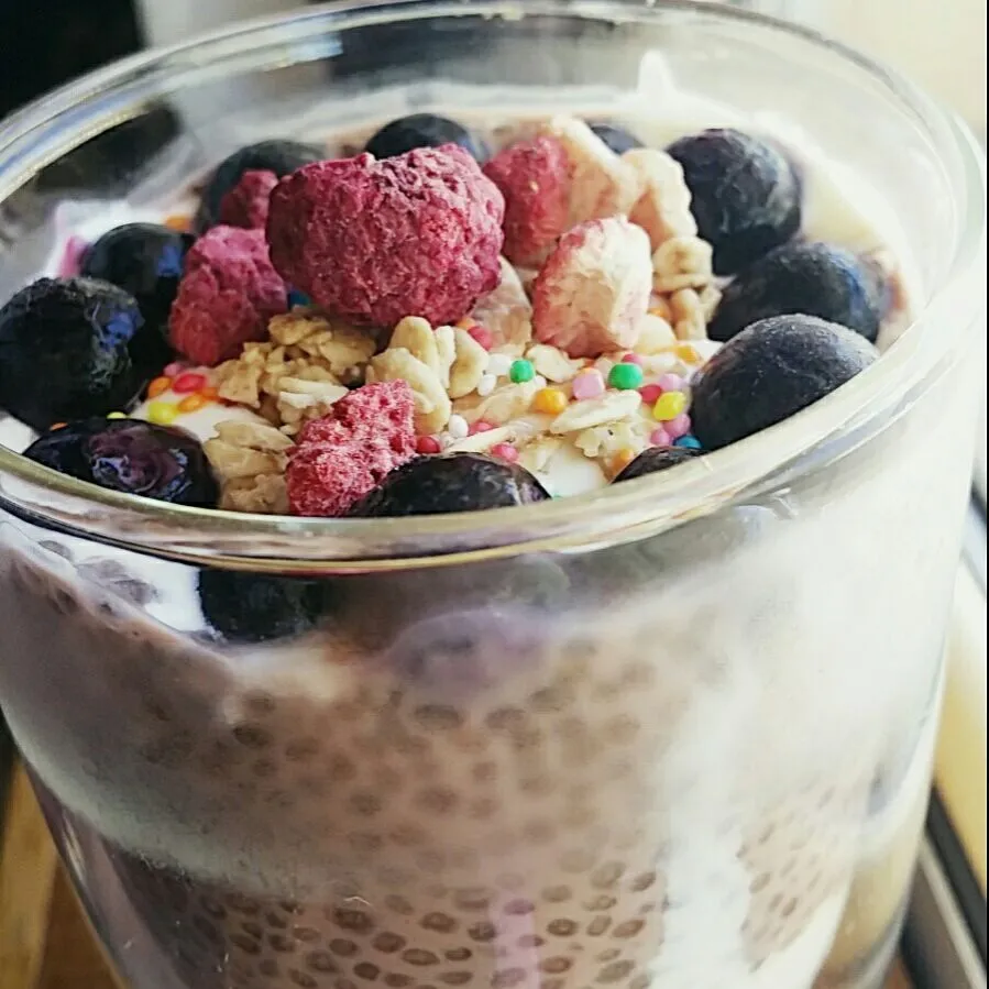 Chocolate Chia pudding|chrissyさん