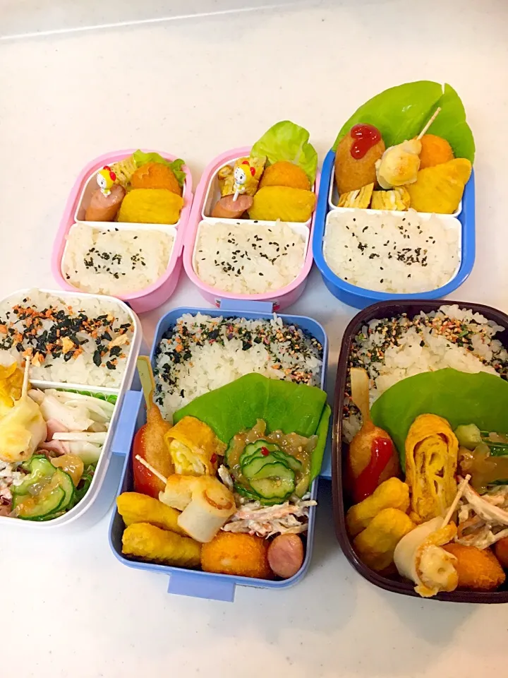 今日の子ども達のお弁当〜と私もお弁当〜✨|Sayakaさん