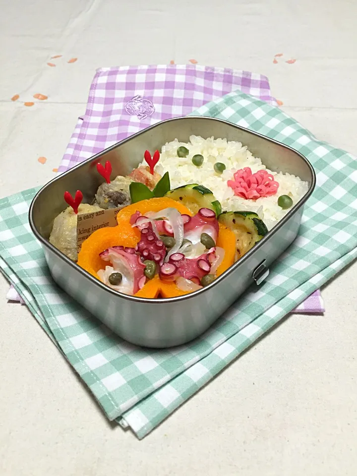 タコマリネ弁当|sasori595さん