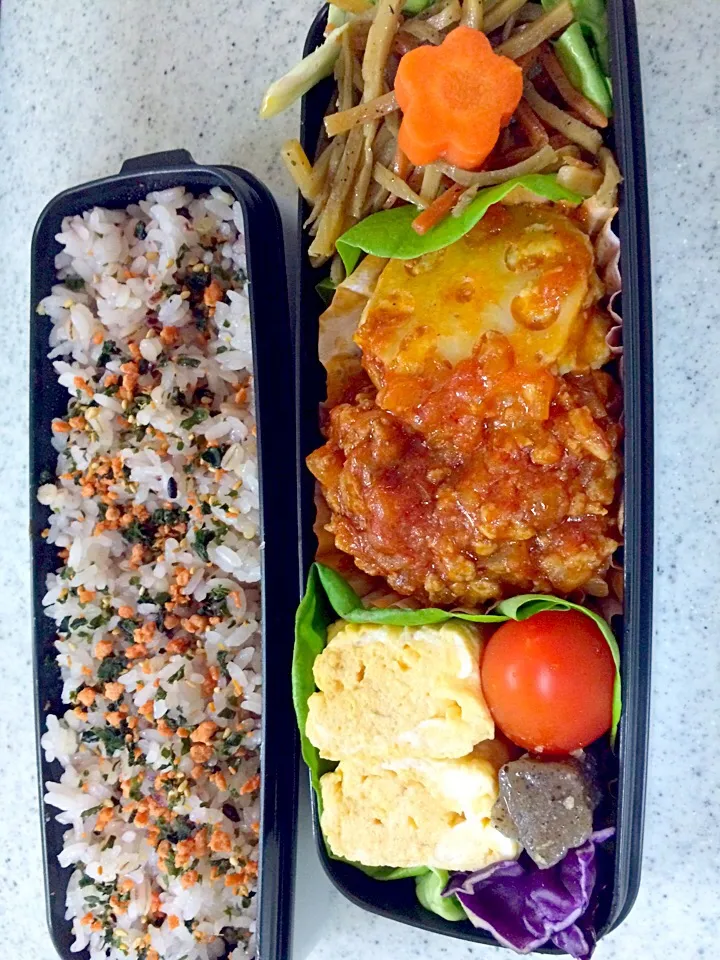 4月21日息子のお弁当|mikiさん