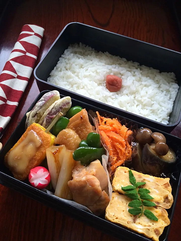 鶏の焼き鳥風弁当|二キィさん