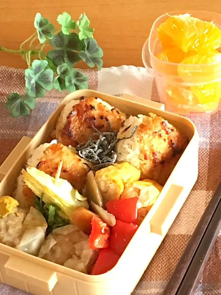 たけのこ焼おにぎり弁当|tacconcinaさん