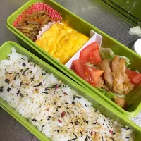 家にあるもので作った初弁当|あつやさん