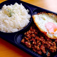 Snapdishの料理写真:ガパオ弁当|さとしさん