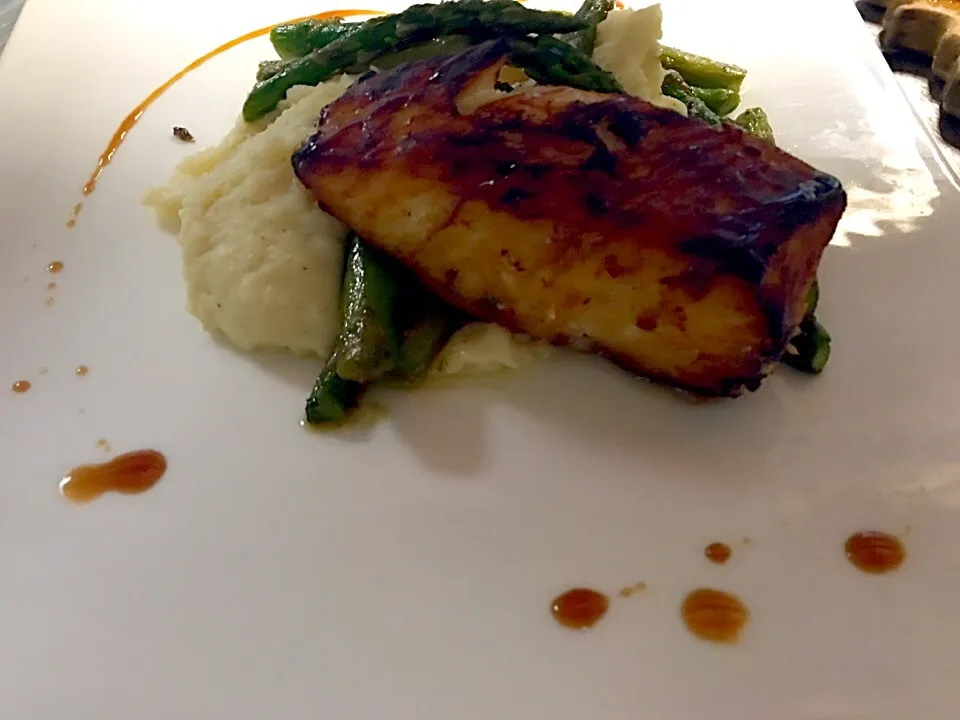 Miso glazed sea bass|James Vuさん