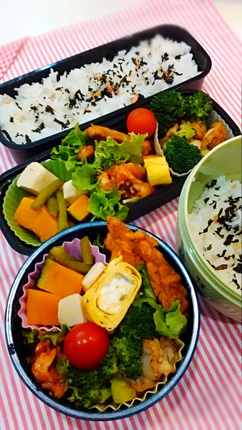 4月21日の娘弁当と旦那弁当♪|ノリティアさん