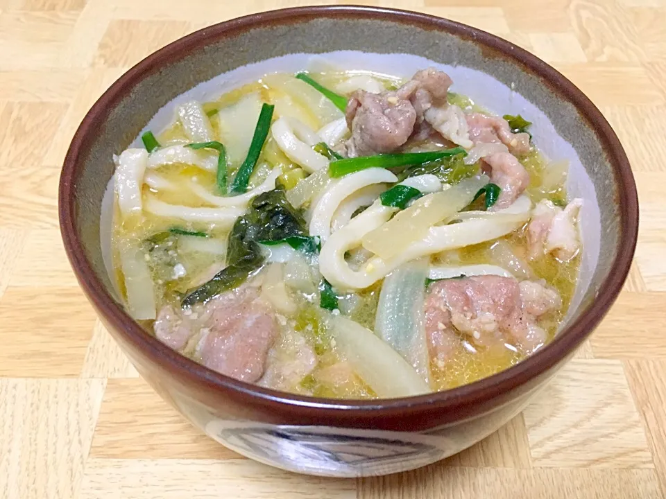 Snapdishの料理写真:自家製うどん|Tarou  Masayukiさん