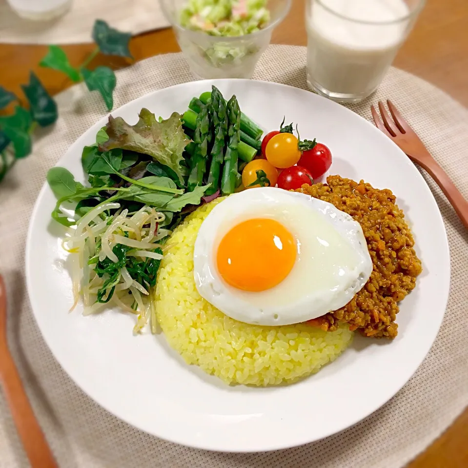 お野菜たっぷりキーマカレー🍛🍴|むぎママさん