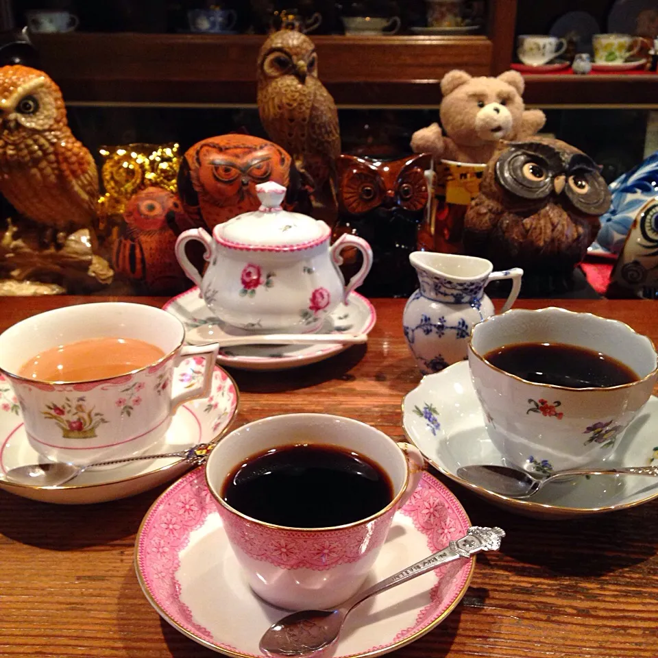 Snapdishの料理写真:六甲道の喫茶店”信州安曇野”でカフェ(^^)おすすめコーヒーと紅茶♡|たにもこさん