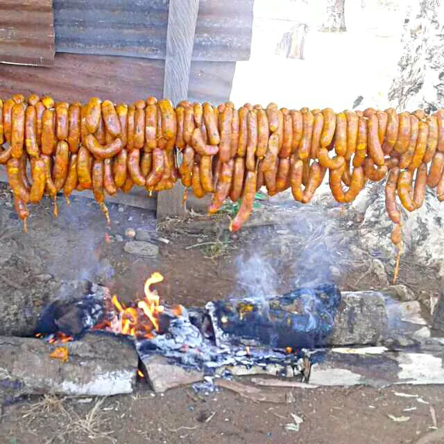 Chorizos de puerco caseros! 🐖🐖|Luis Leidaさん