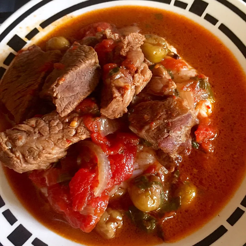 Snapdishの料理写真:Turkish meat stew with sour plums|Generaalさん