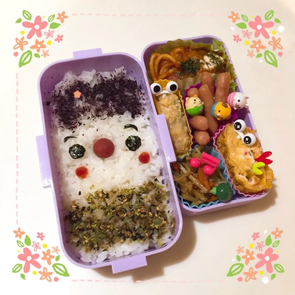 Snapdishの料理写真:4/22❤︎娘のお弁当❤︎|Makinsさん