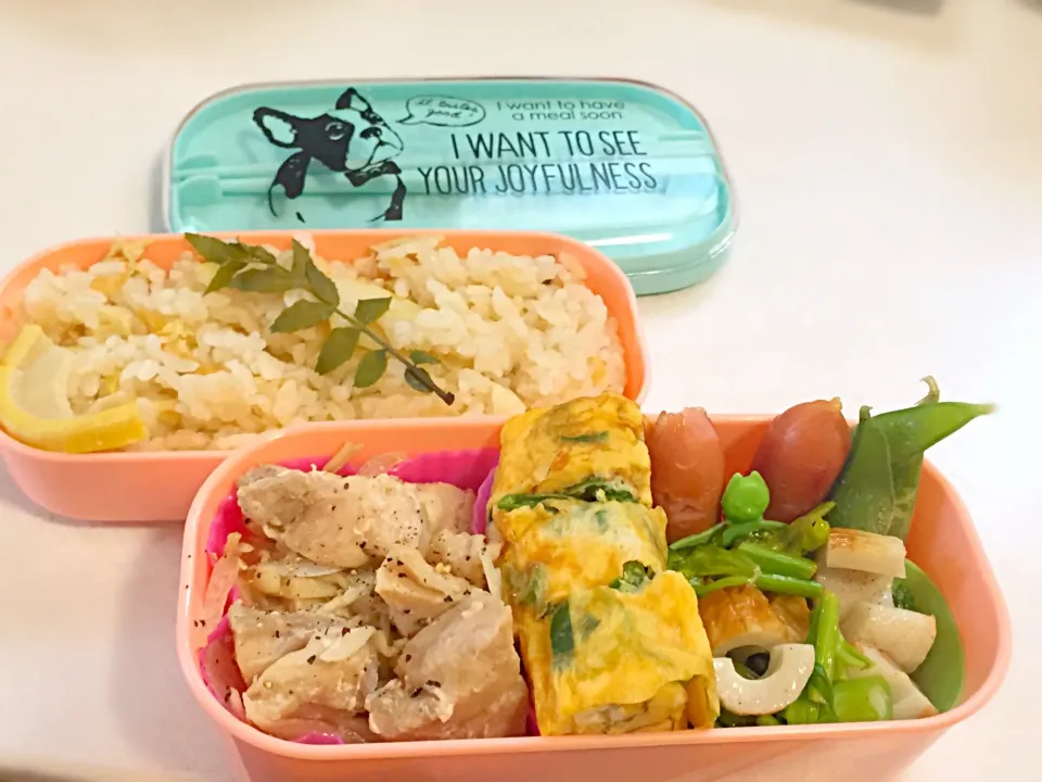 4/22のお弁当|しおり。さん