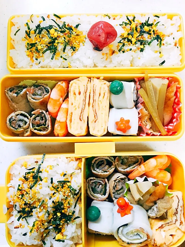 Snapdishの料理写真:娘弁当|みなずきままさん