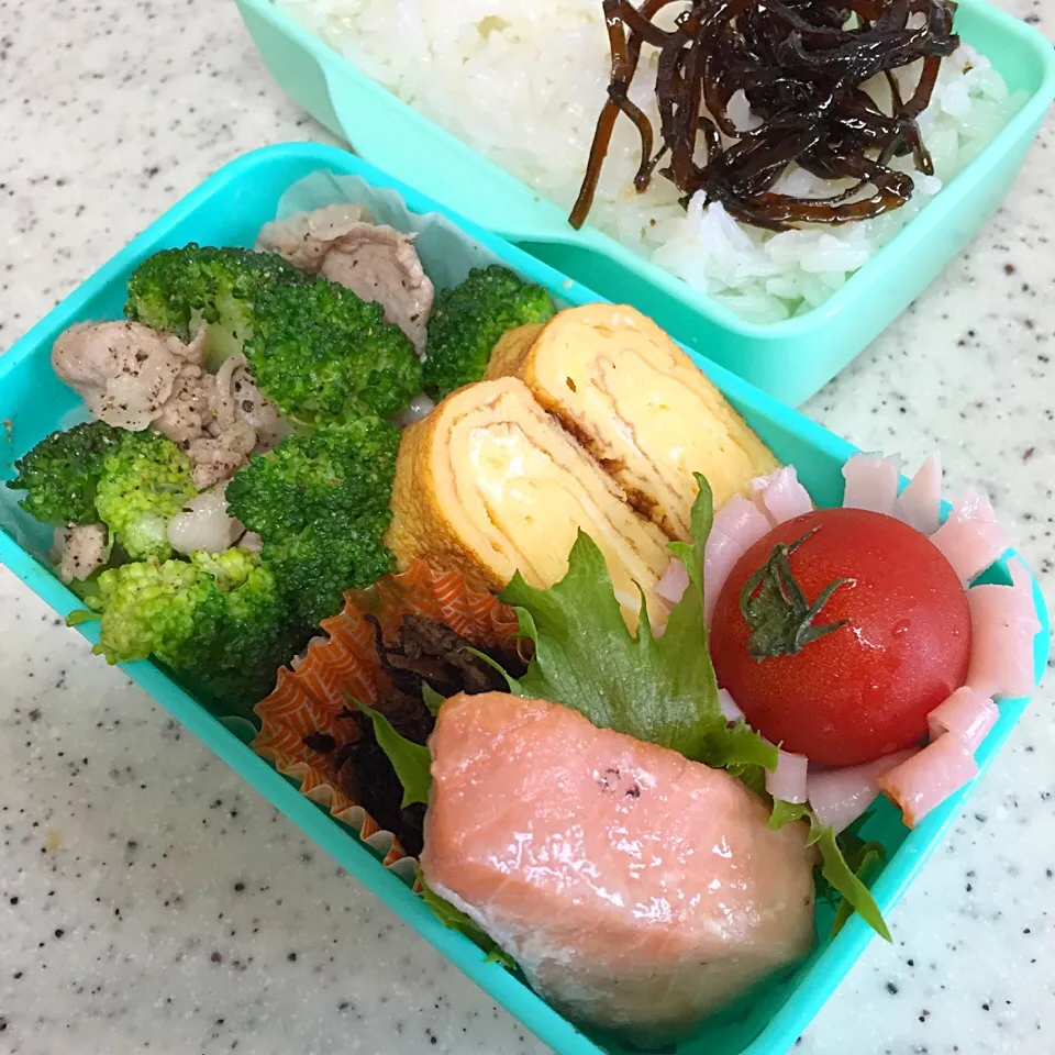 Snapdishの料理写真:中学生男子のお弁当♪|wakaさん