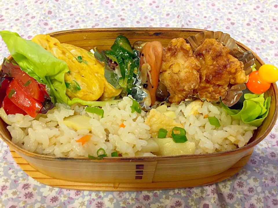 Snapdishの料理写真:わっぱ弁当|nana*さん