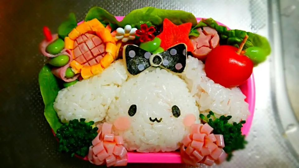 シナモン弁当☆キャラ弁☆娘っこ弁当|kitchentomokoさん