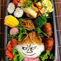 Snapdishの料理写真:ミー焼きそば弁当