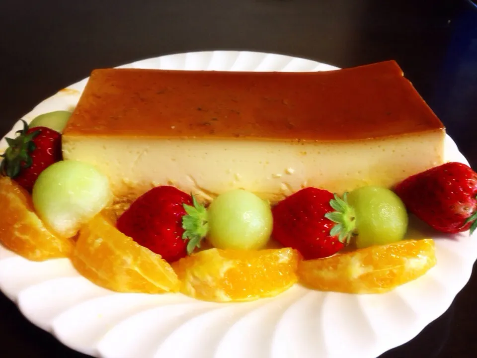 yoshimiさんの料理 クララさんのプリンケーキ💕|とんちんさん
