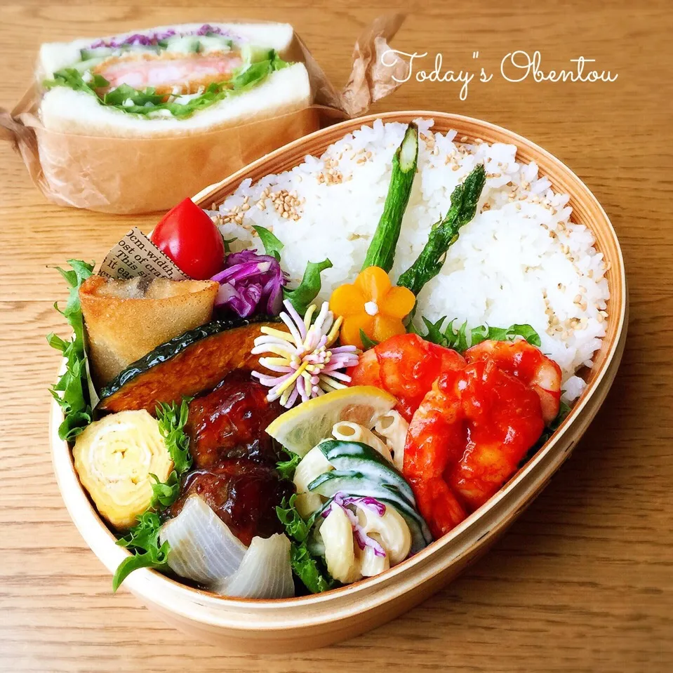 Snapdishの料理写真:高校生男子弁当|hiroさん