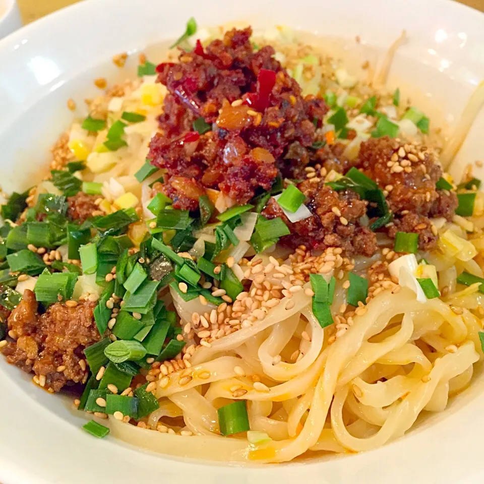 汁なし担々麺|育休パパの主夫ご飯さん