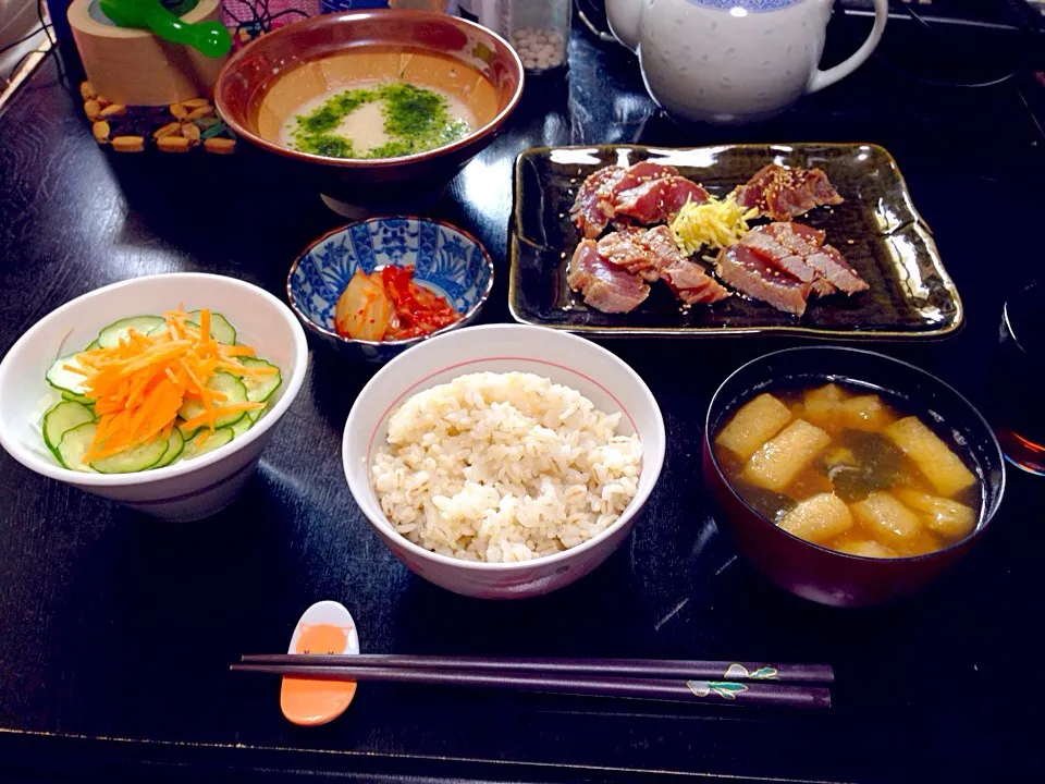 漬けマグロ定食☆|つばりん亭さん