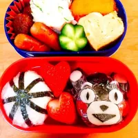 Snapdishの料理写真:くまモン弁当|Chie Hayashiさん