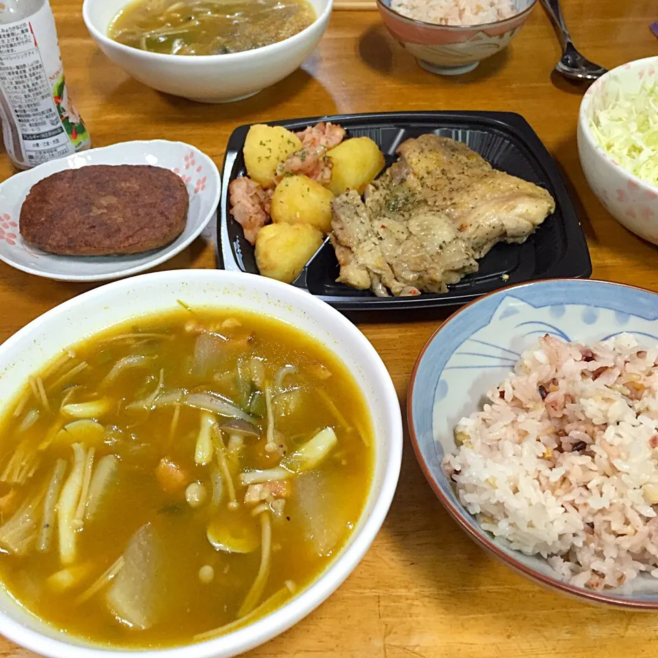 玉ねぎスープにカレー粉*\(^o^)/*|すかラインさん