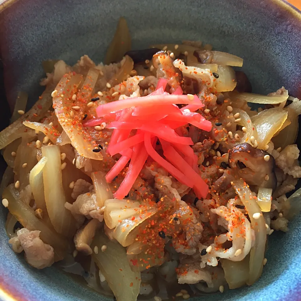 牛丼|カウンター嬢さん