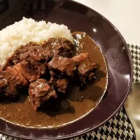 Snapdishの料理写真:黒ビールの豚角煮カレー|あすこゴハンさん