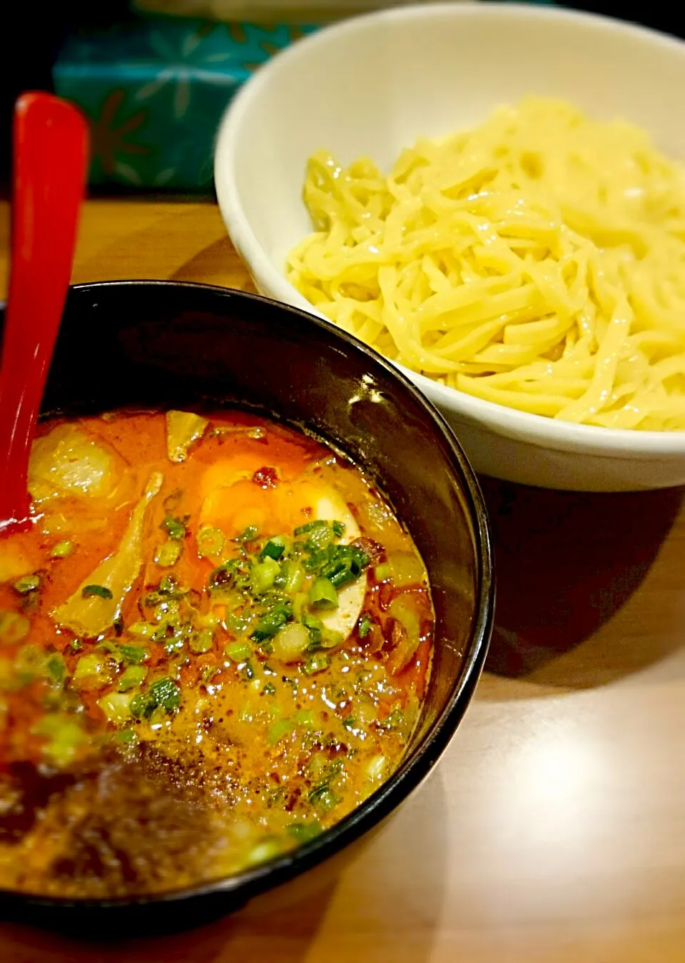 大井町・幸龍

~辛味豚骨つけ麺~|りくれんさん