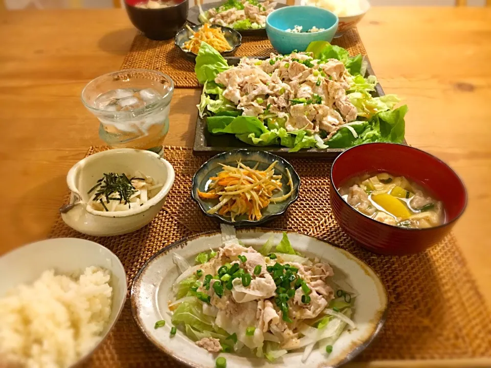 Snapdishの料理写真:冷しゃぶ|みけさん