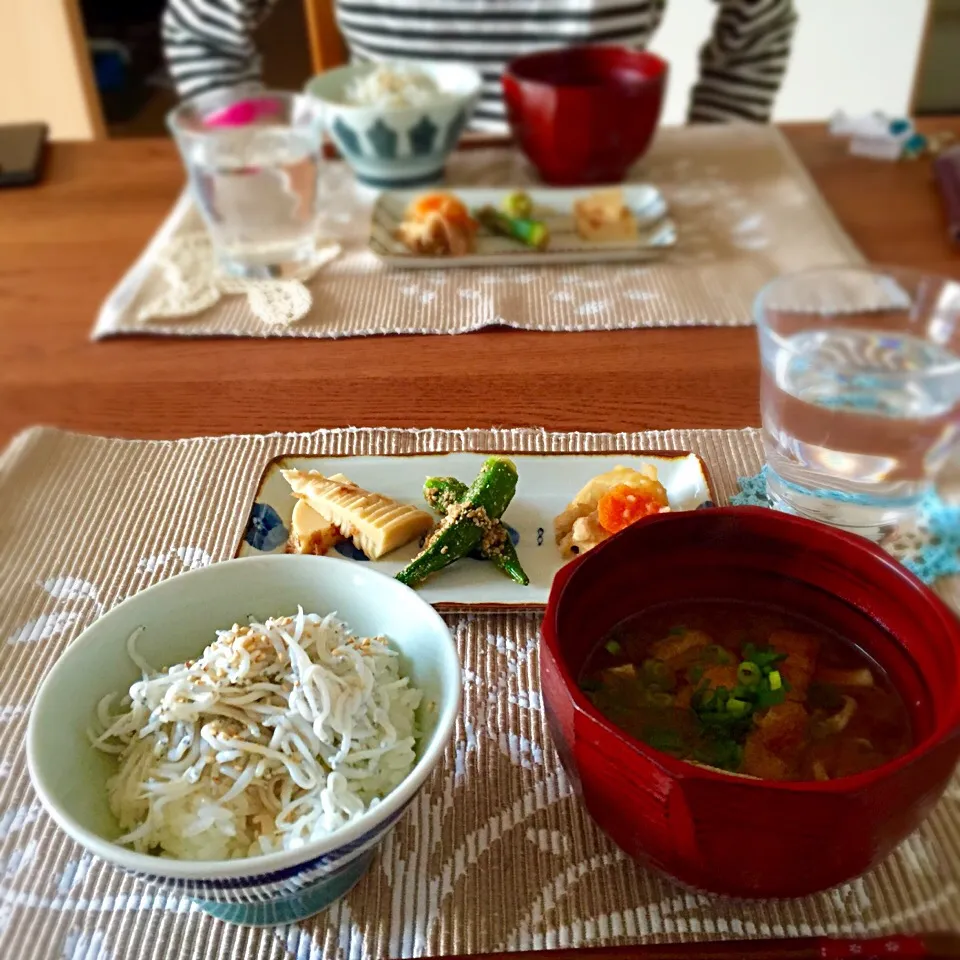 Snapdishの料理写真:休日朝ごはん☆全体#朝食|あさこさん