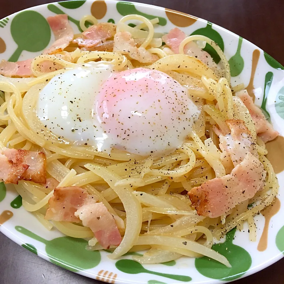 味噌カルボナーラ(´ ω。 `)|ふくろう女子さん