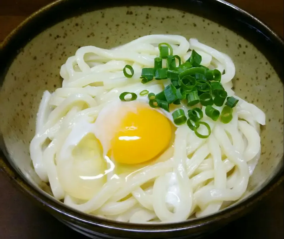 釜玉うどん🎵|あらいぐまのしっぽさん