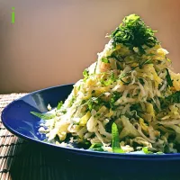 咲きちゃんさんの料理 ノンオイル✨切り干し大根のレモン香るマリネサラダ 【Dried strips radish salad / lemon-flavored 】