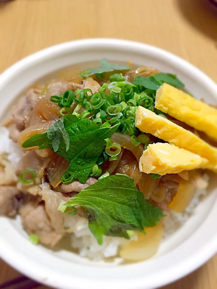 豚肉と玉ねぎのスタミナ丼|tarutafulさん