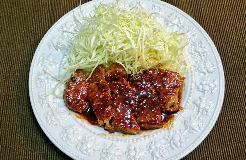 ご飯がすすむ🐷トンテキ|らんちゃんさん