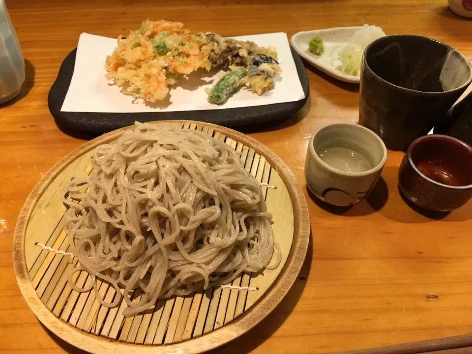 桜海老の天ぷら蕎麦  ミシュラン一つ星はさすがです。|ひろゆきさん