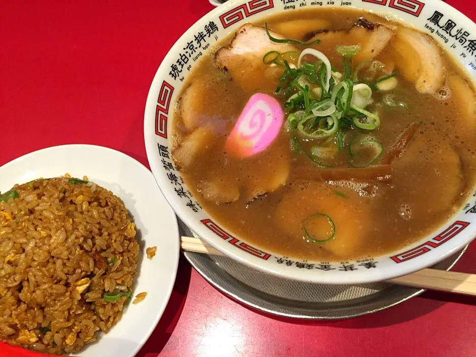 丸高 焼き飯セット 特そばで|うえのぶさん