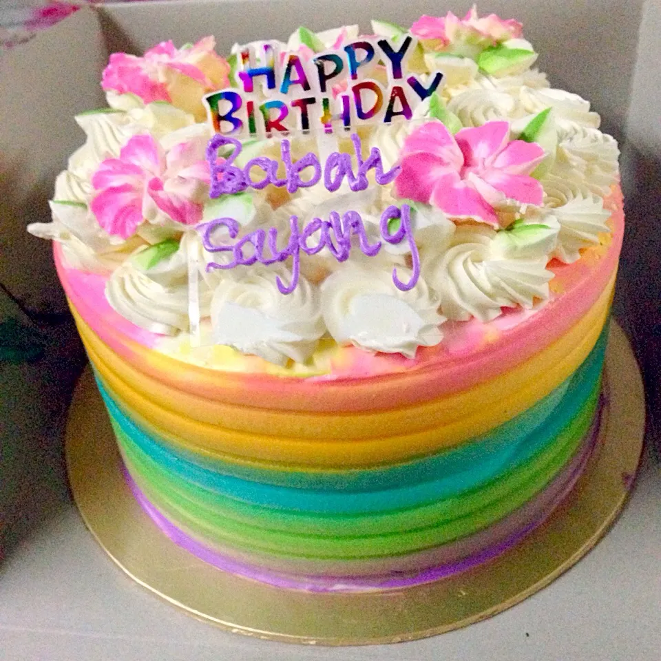 Rainbow cake!|Ainul Sparklesさん