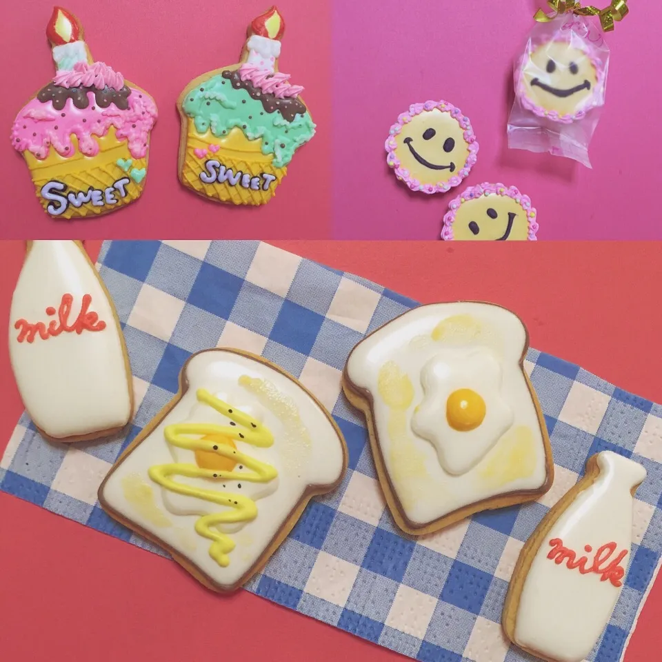 lovecookie♡smile、cupcake、bread&milk|mikiさん