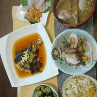 Snapdishの料理写真:日本海の恵み御膳|コーチンさん