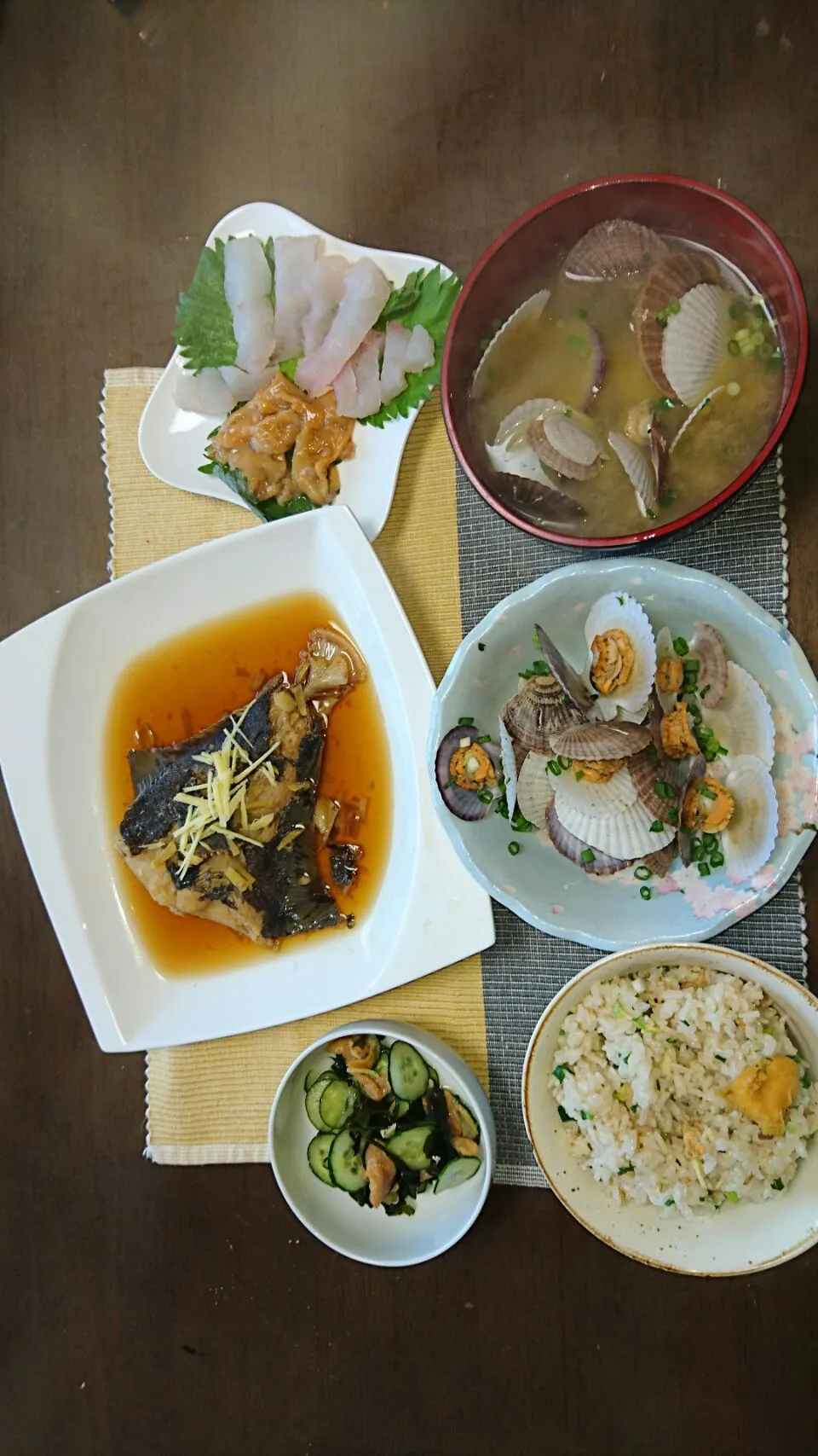 Snapdishの料理写真:日本海の恵み御膳|コーチンさん