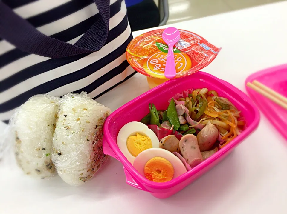 自分弁当🎶😋😋😋4月24日|いしくん。（たまご王子🥚🐣🐥🐔）さん