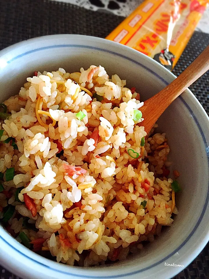 アベックラーメンのスープでチャーハン！|Tina Tomoko😋さん