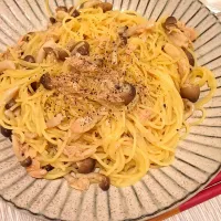 ツナとしめじ電子レンジで|sahさん