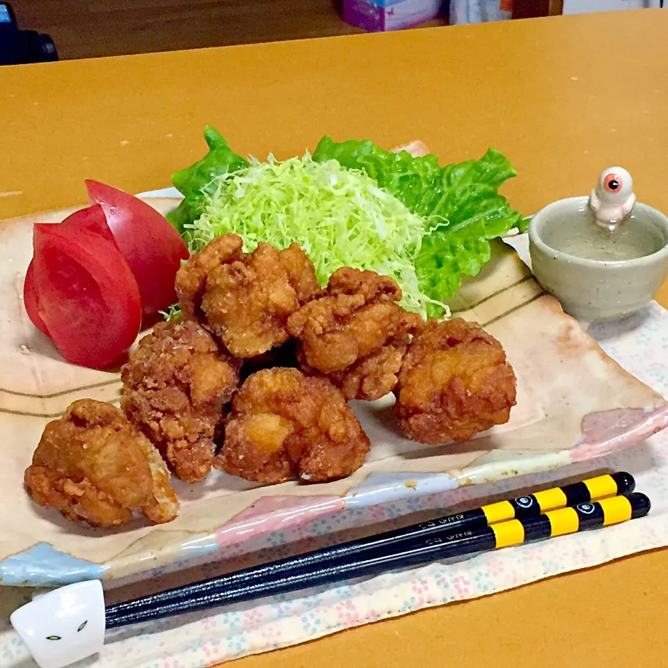 鶏肉の唐揚げ!  (^-^)|Kei Satoさん