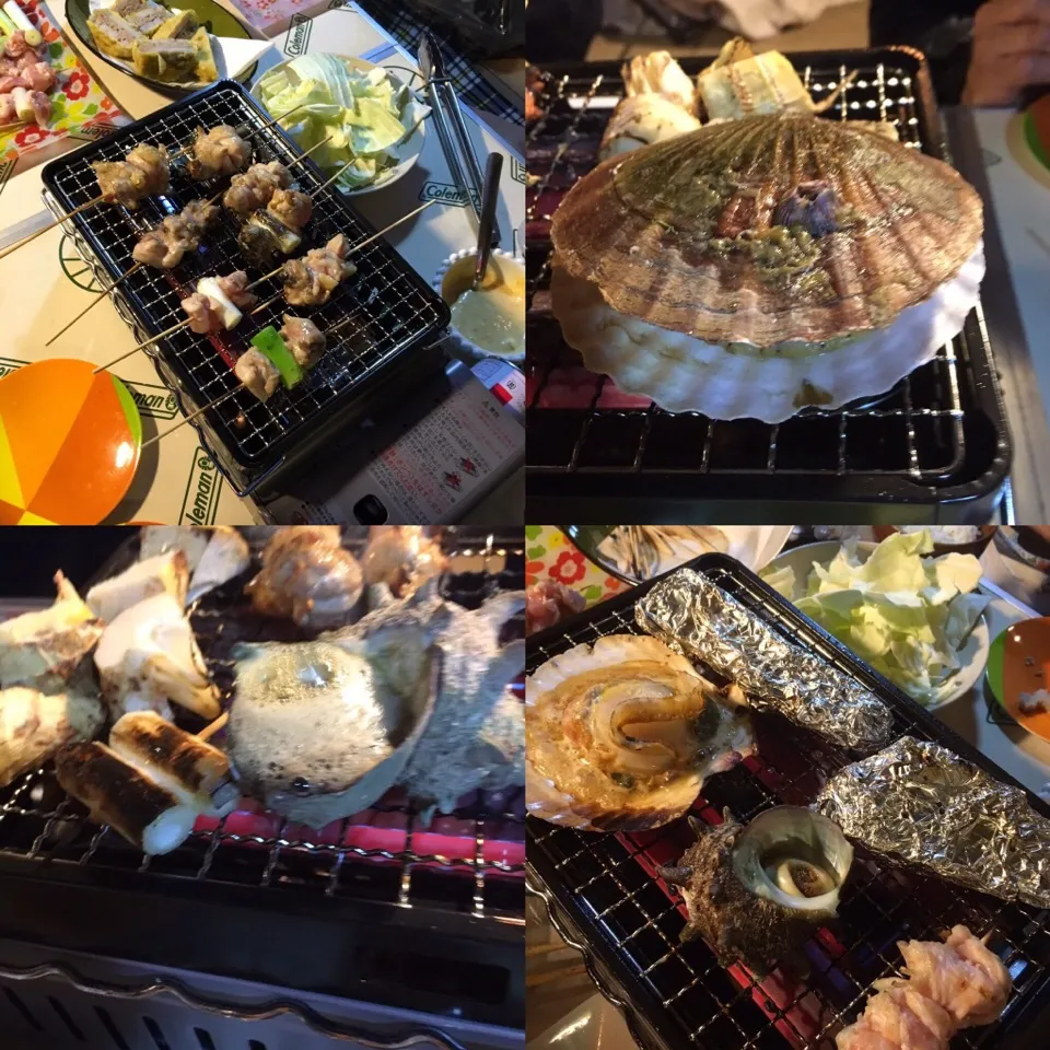 今日はBBQ❤️いただいたたけのこで
焼きたけのこwww|Yuka Yasudaさん