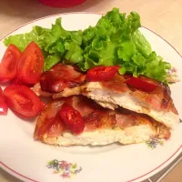 Chicken with parmesan and parma ham|Francescaさん